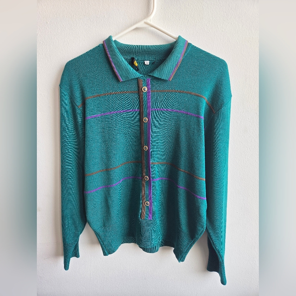 Vintage Green Top Size M